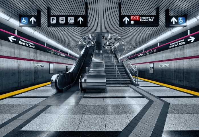 Fototapete Subway