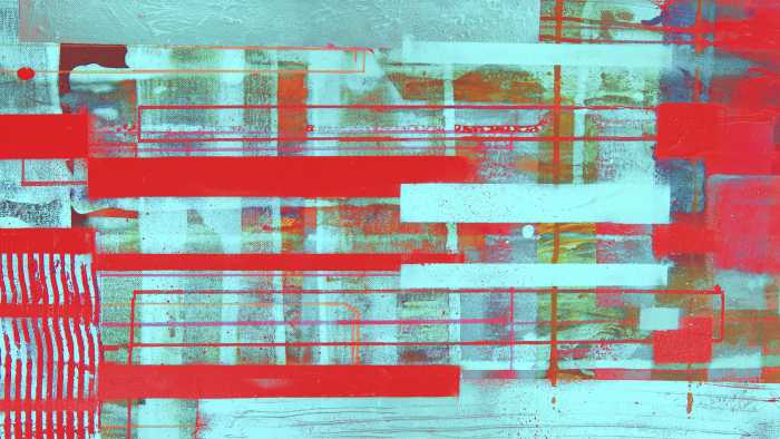 Premium Vlies Layers Swimming red-ice