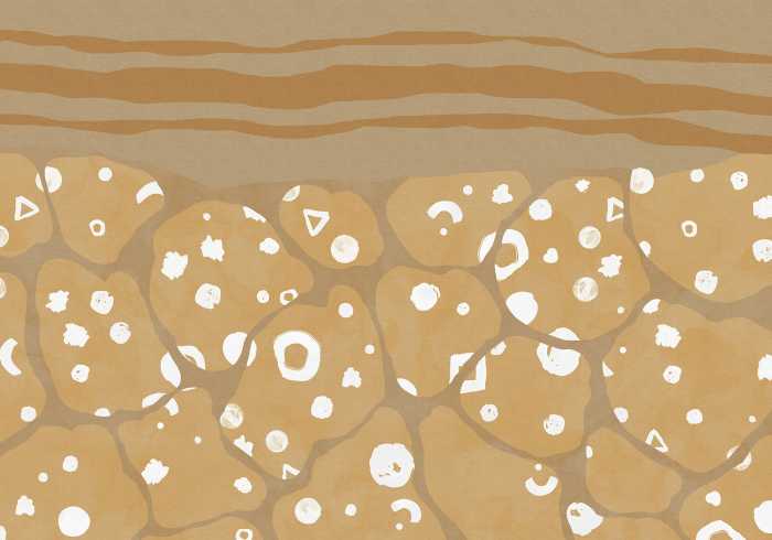 Digitaldrucktapete Subsoil