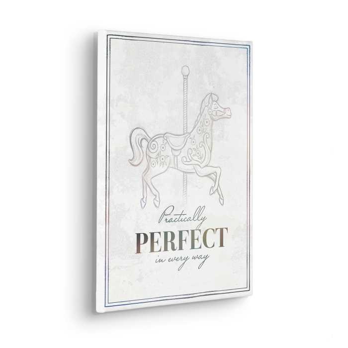 Vlies Bild auf Keilrahmen/ Echtholzrahmen Mary Poppins - Pretty Perfect