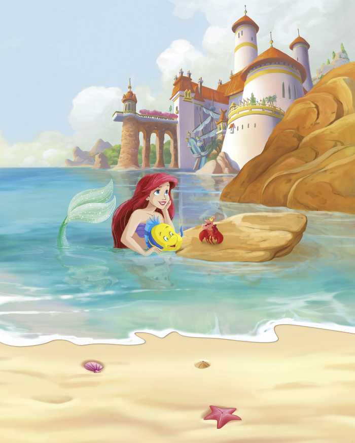 Digitaldrucktapete Disney Ariel Daydream