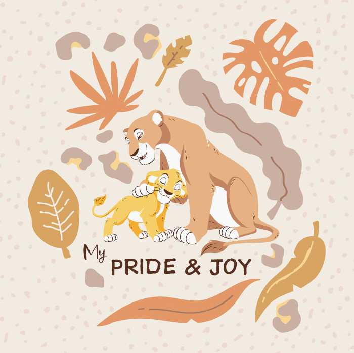 Digitaldrucktapete Disney The Lion King My Pride and Joy