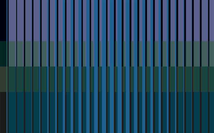 Digitaldrucktapete Lamello Quattro blue-greenblue