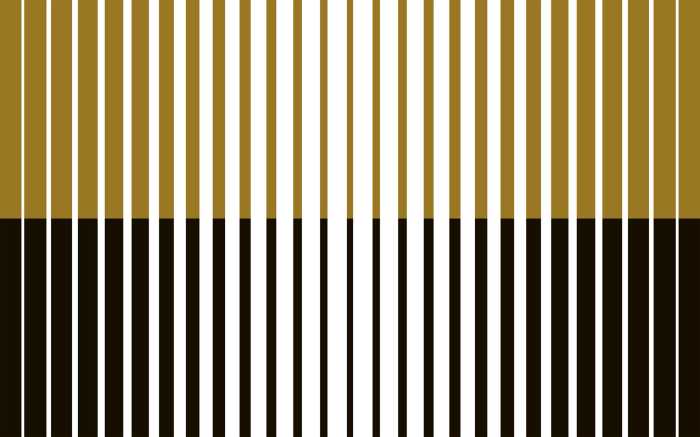 Digitaldrucktapete Lamello Mezzo cognac-black