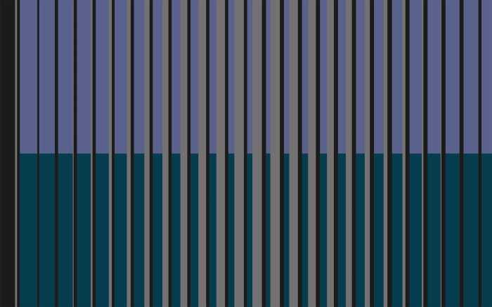 Digitaldrucktapete Lamello Mezzo blue-petrolblack