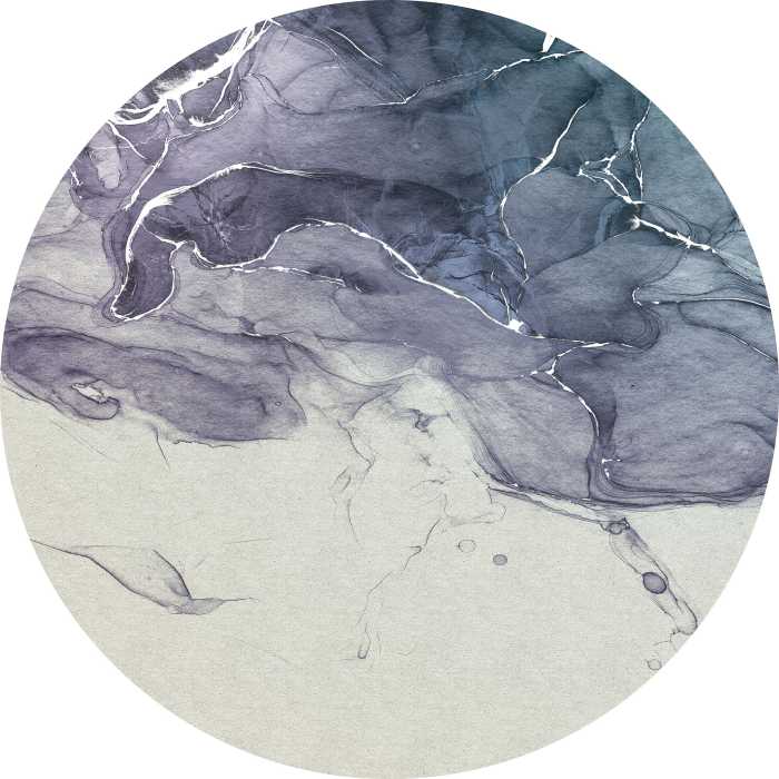 Runde Fototapete Fabled INK