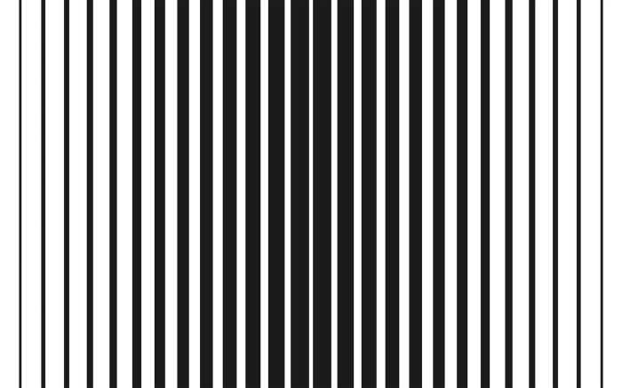 Digitaldrucktapete Lamello Longo black-white