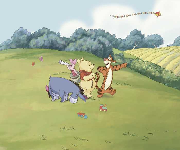 Digitaldrucktapete Disney Winnie the Pooh Adventure
