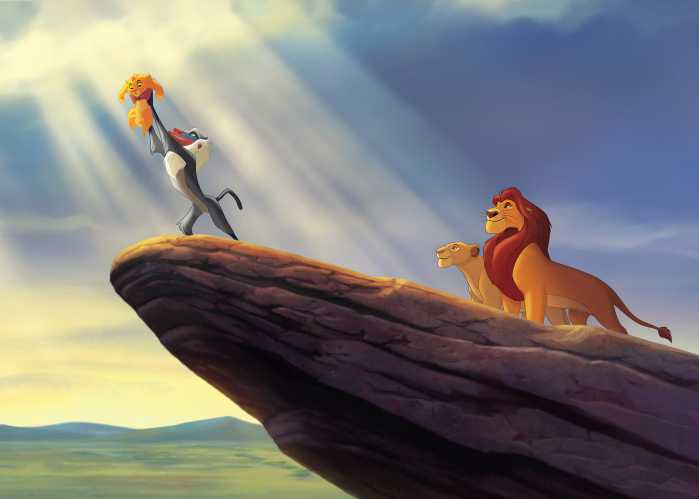 Digitaldrucktapete Disney The Lion King The New King