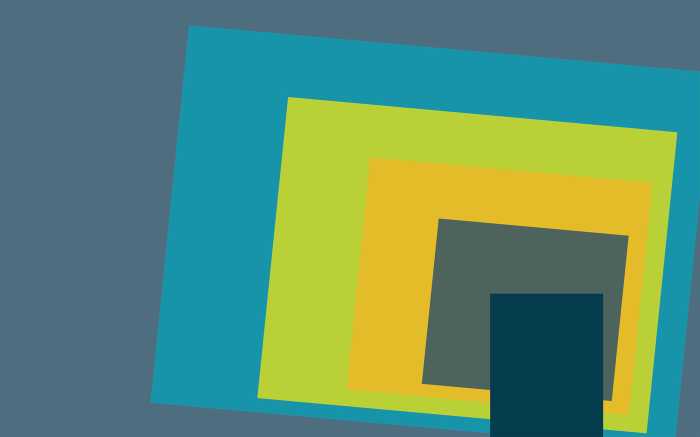 Digitaldrucktapete Blocking Oblique petrol-green