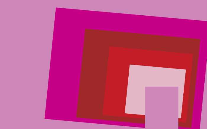 Digitaldrucktapete Blocking Oblique rose-red