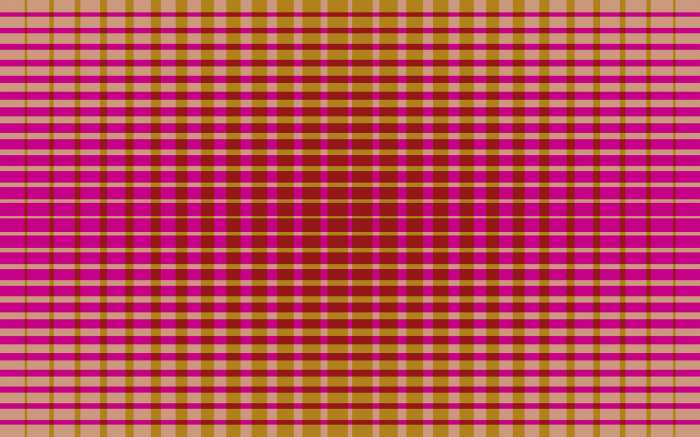 Digitaldrucktapete Chequered pink-beige