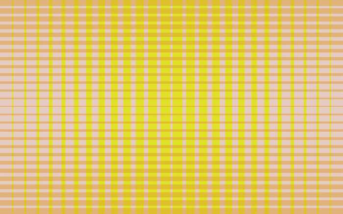 Digitaldrucktapete Chequered yellow-apricot