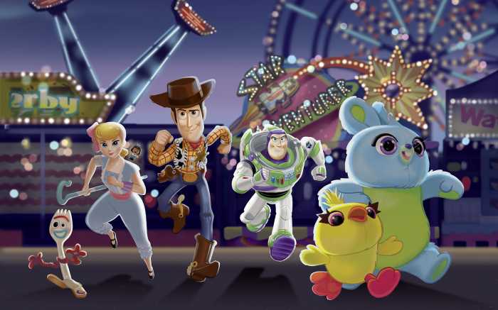 Digitaldrucktapete Disney and Pixar Toy Story Team