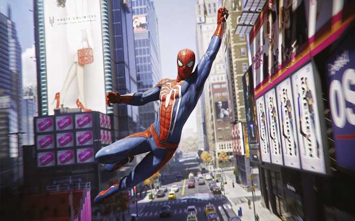 Digitaldrucktapete Marvel Spider-Man City Swing