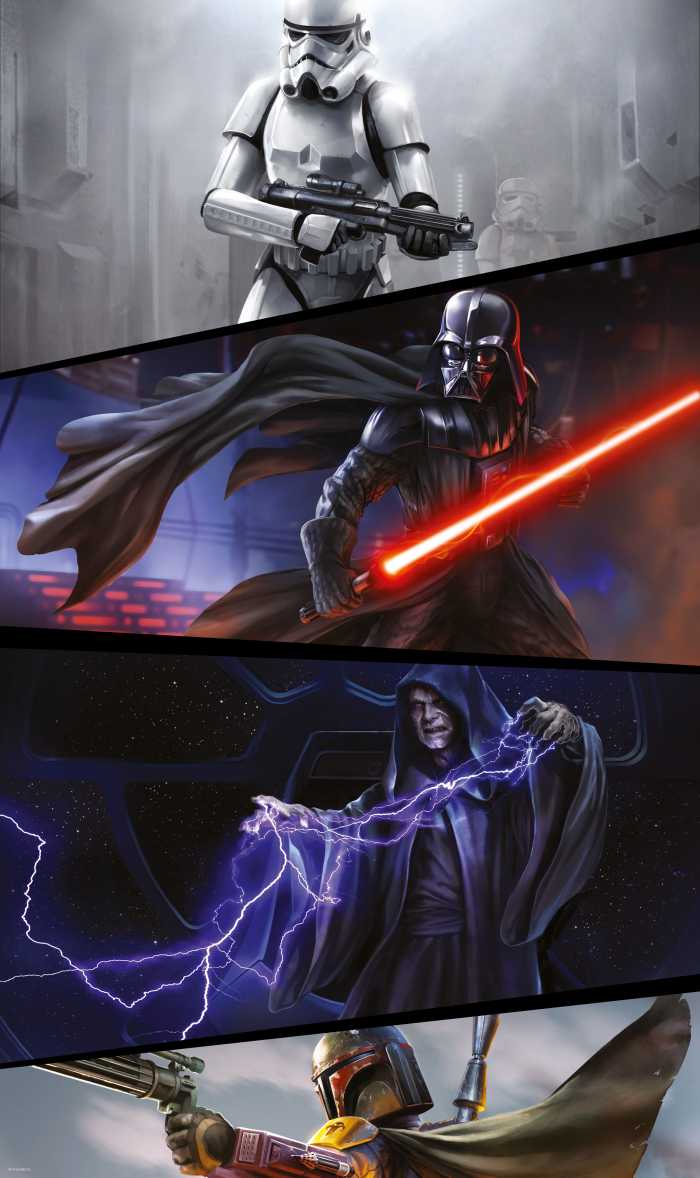 Panel Star Wars Moments Imperials