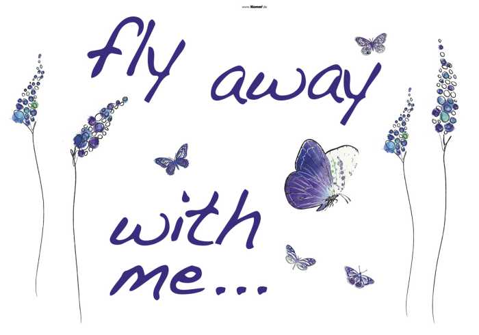 Wandtattoo Butterflies
