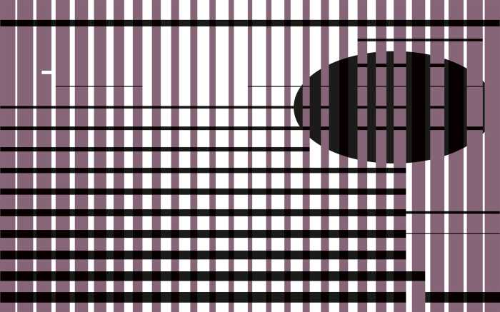 Digitaldrucktapete Let me stay black-aubergine