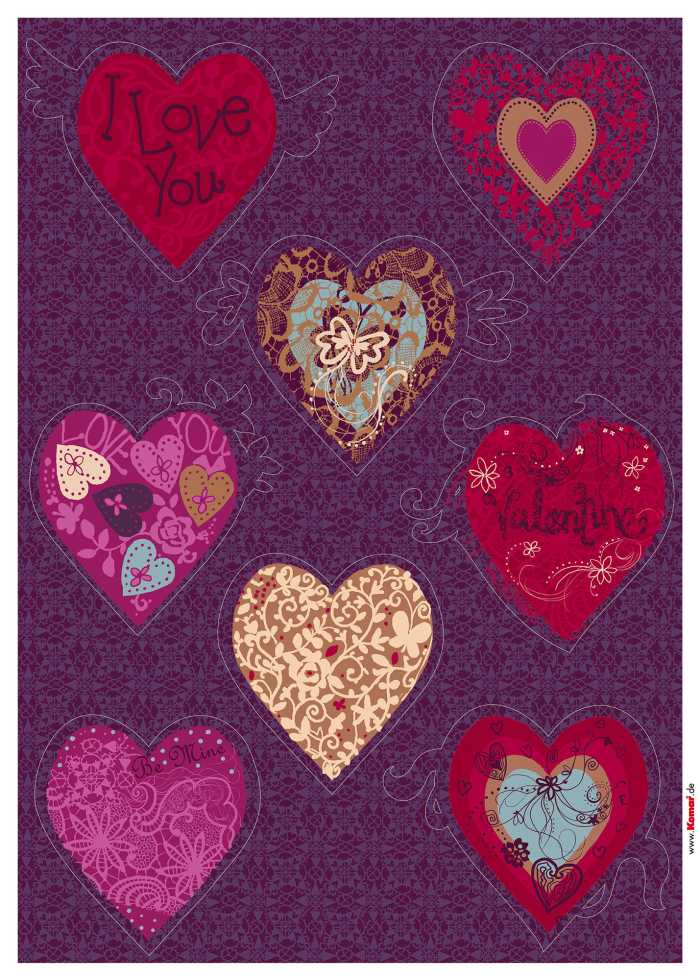 Wandtattoo Valentine