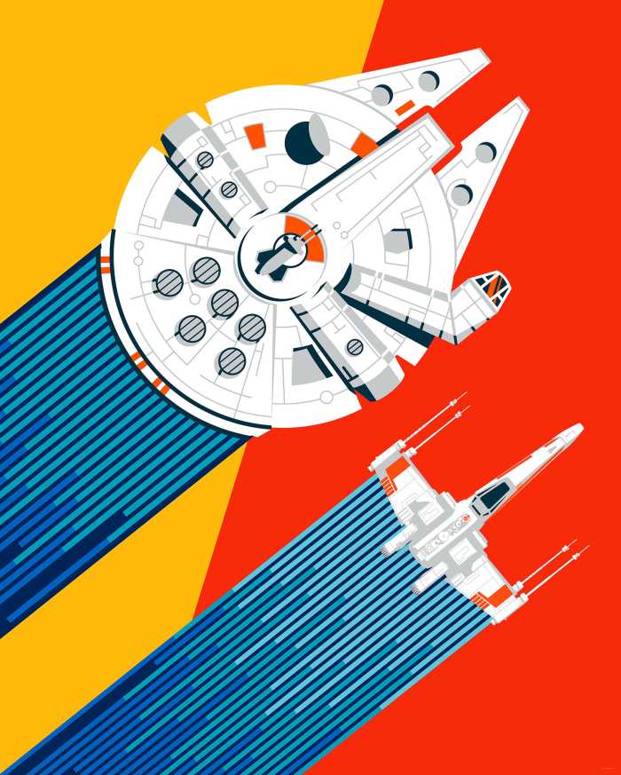 Digitaldrucktapete Star Wars Wingman