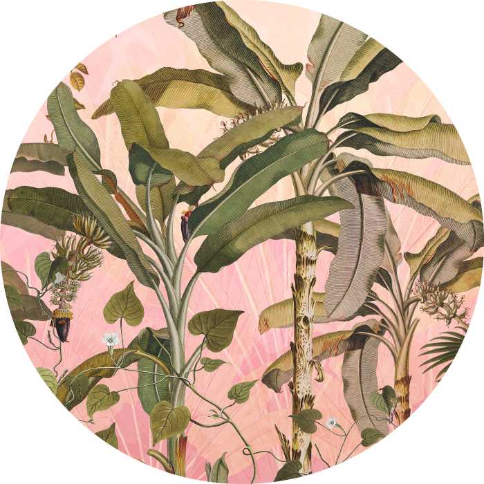 Runde Fototapete Botany