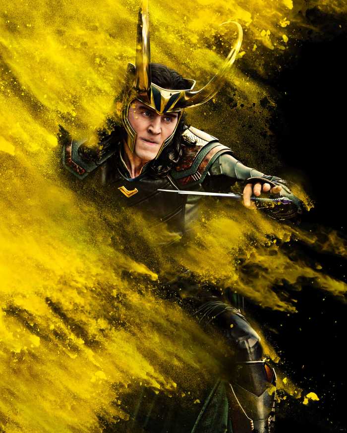 Digitaldrucktapete Loki Yellow Dust
