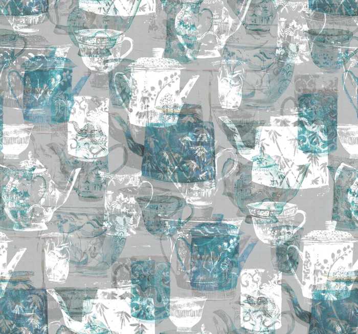 Digitaldrucktapete Tableware