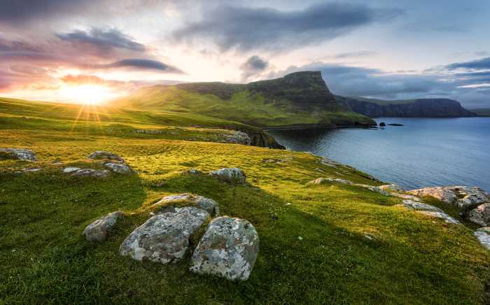 Digitaldrucktapete Scottish Paradise