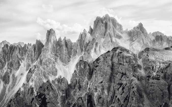 Digitaldrucktapete Peaks