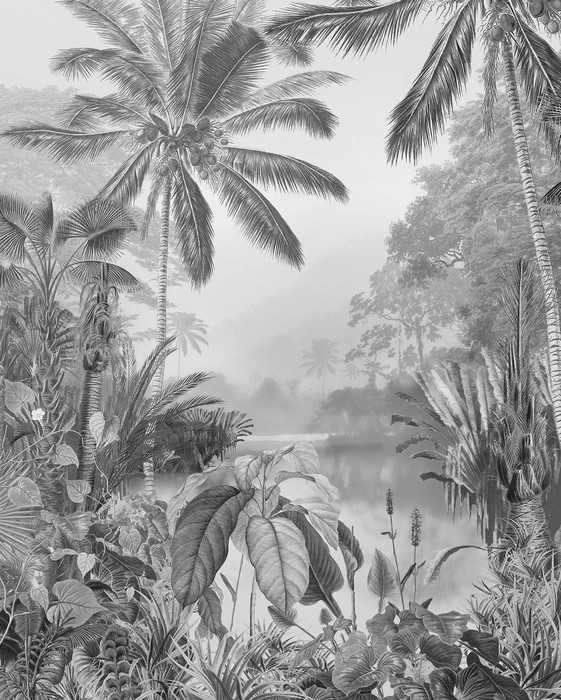 Standard Vlies Jungle Lake