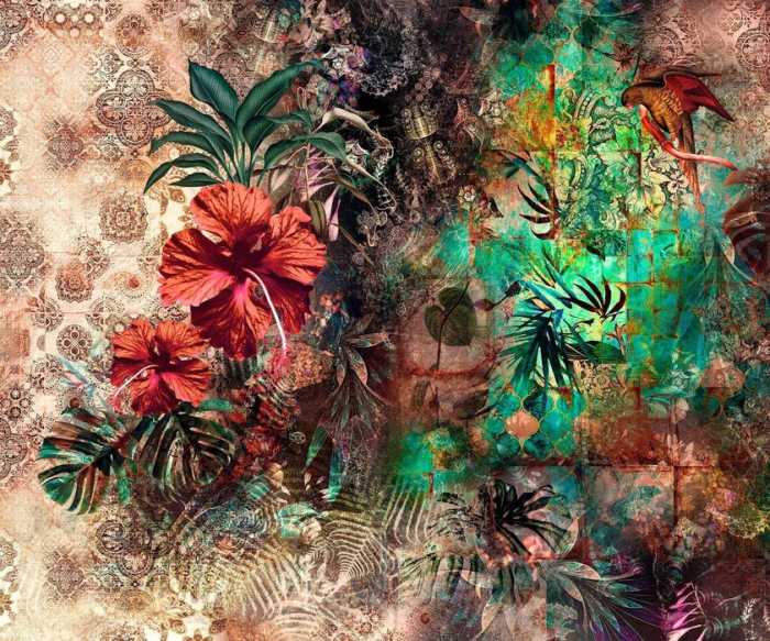 Standard Vlies Le monde des Plantes
