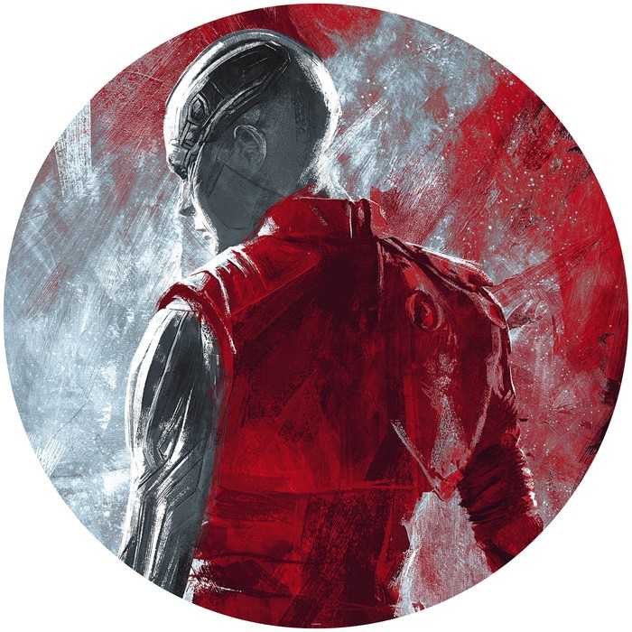 Selbstklebende runde Fototapete auf Vlies Avengers Painting Nebula
