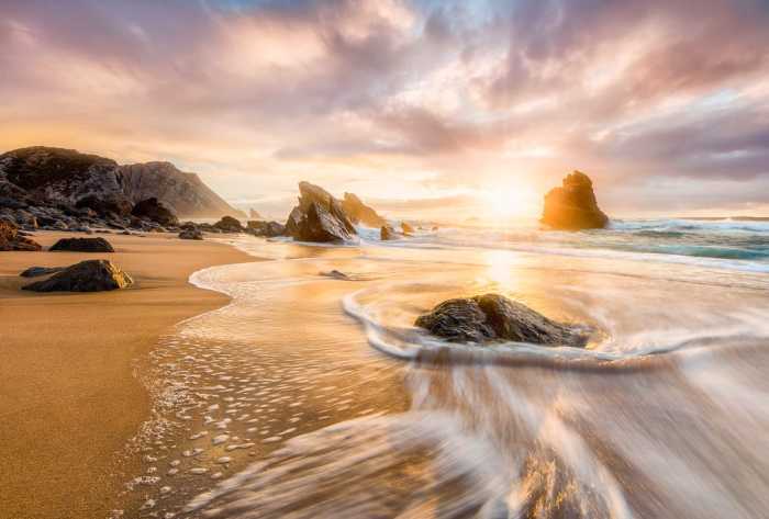 Vlies Rising Sun