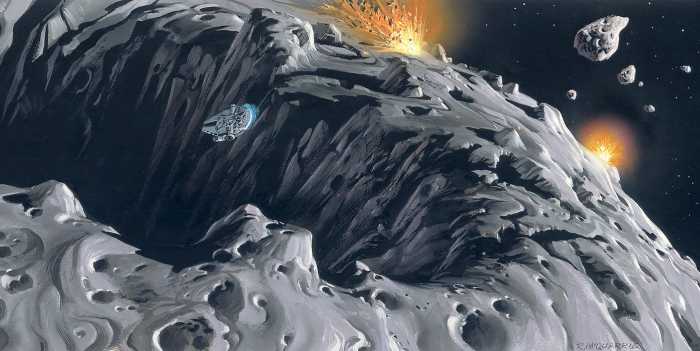 Standard Vlies Star Wars Classic RMQ Asteroid