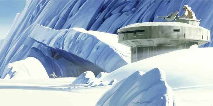Standard Vlies Star Wars Classic RMQ Hoth Echo Base
