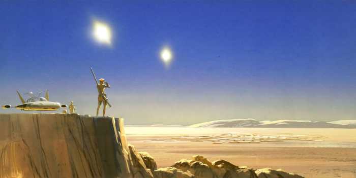 Standard Vlies Star Wars Classic RMQ Mos Eisley Edge