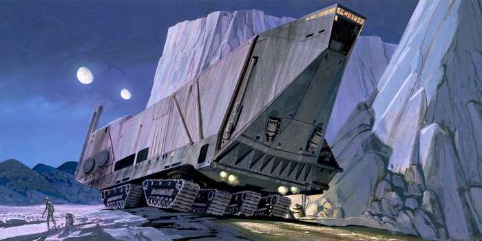 Standard Vlies Star Wars Classic RMQ Sandcrawler