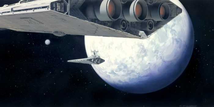 Standard Vlies Star Wars Classic RMQ Stardestroyer