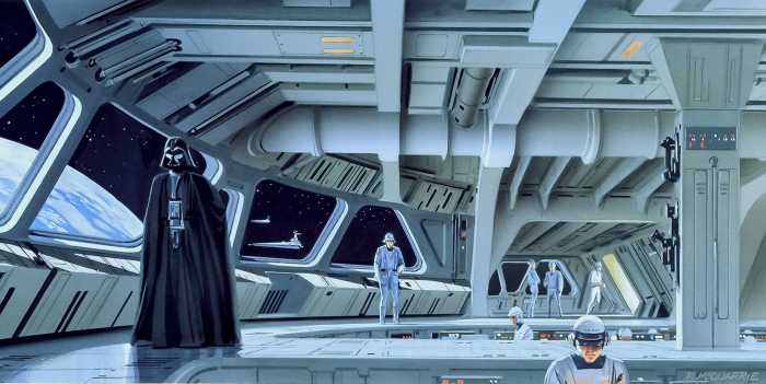 Standard Vlies Star Wars Classic RMQ Stardestroyer Deck