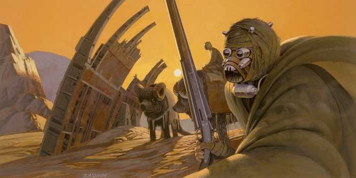 Standard Vlies Star Wars Classic RMQ Tusken