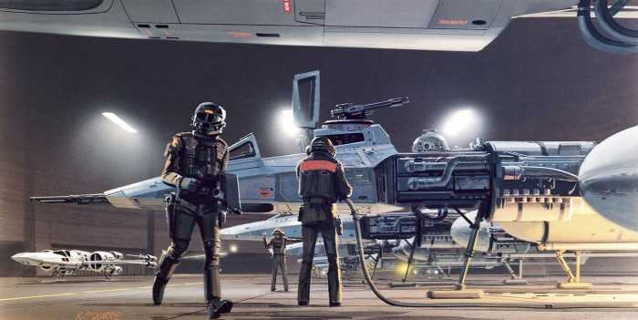 Standard Vlies Star Wars Classic RMQ Yavin Y-Wing