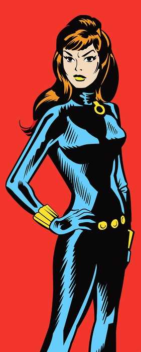 Standard Vlies Marvel PowerUp Widow