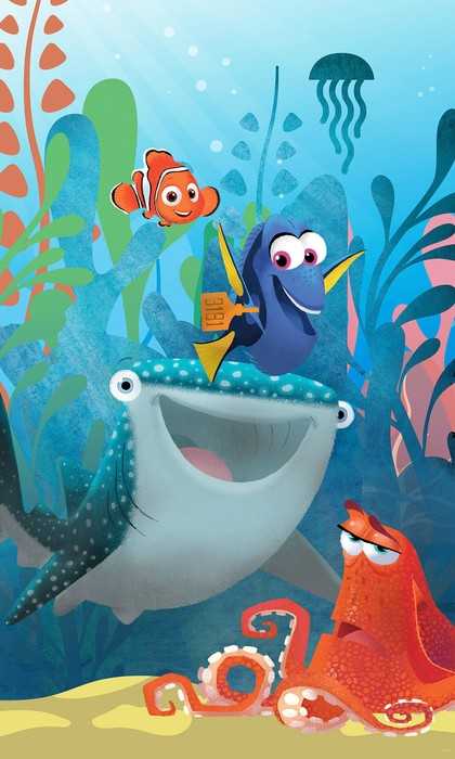 Standard Vlies Finding Dory Aquarell