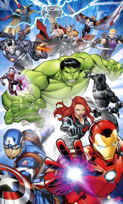 Standard Vlies Marvel Avengers Protect