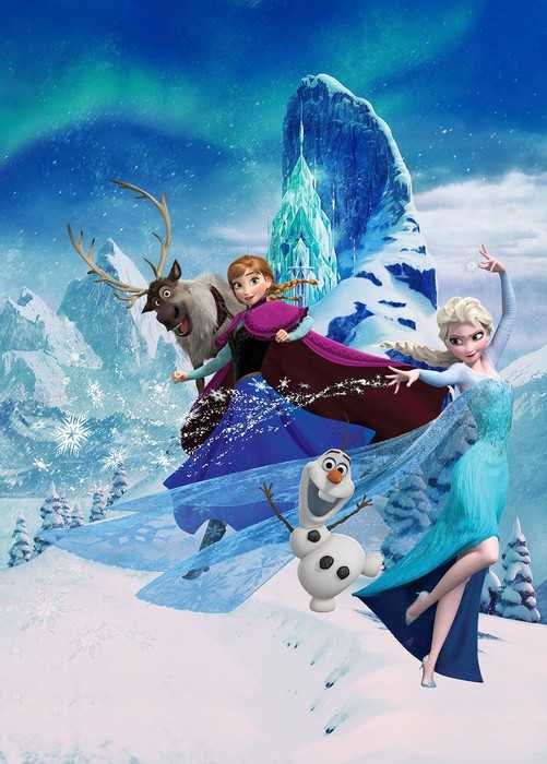 Standard Vlies Frozen Elsas Magic