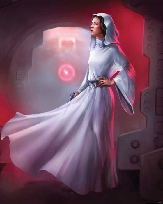 Standard Vlies Star Wars Classic Leia