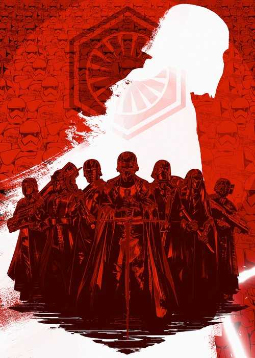 Standard Vlies Star Wars Supreme Leader