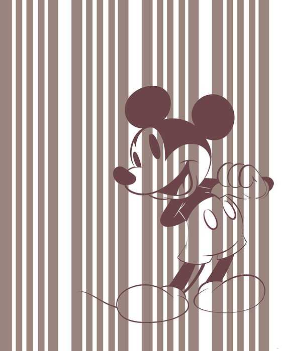 Standard Vlies Mickey Tone-on-Tone