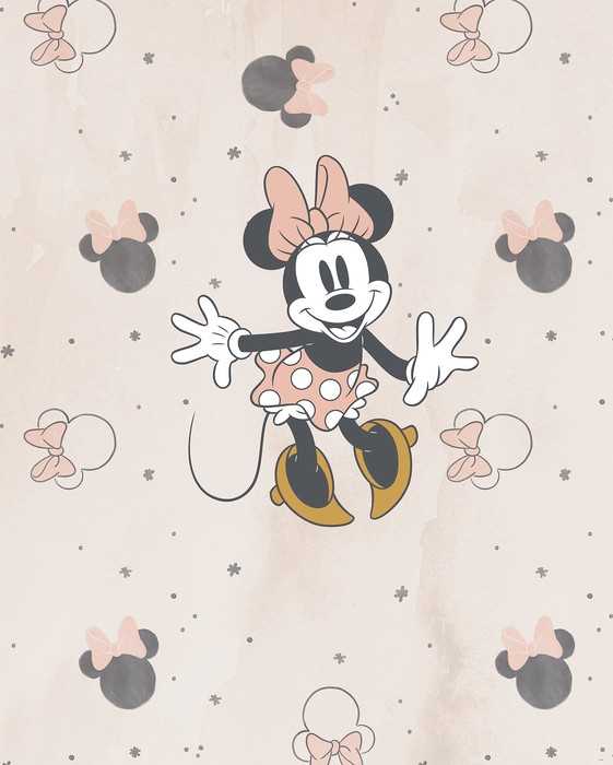 Standard Vlies Minnie Party Mouse