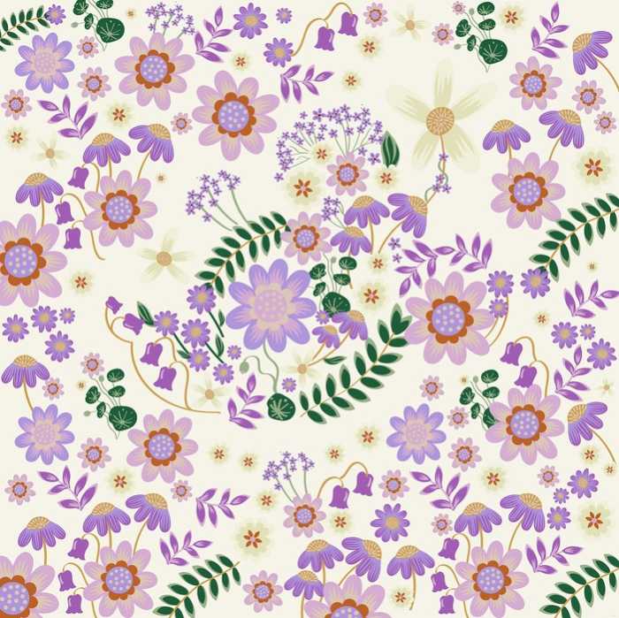 Standard Vlies Disney Minnie Mouse Gardening Club Beige